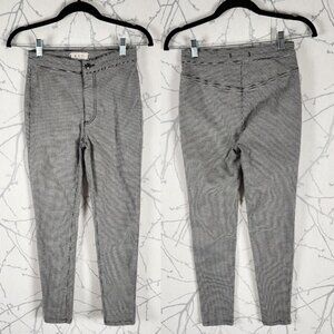 We The Free Micro Houndstooth Print High Rise Skinny Pants